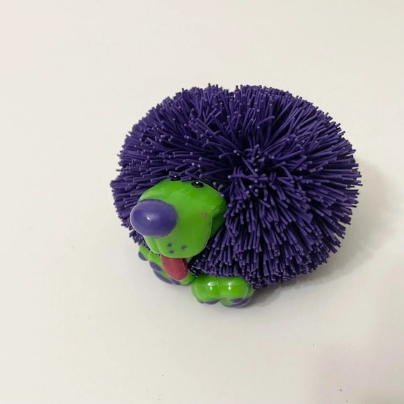 Vintage 90s Koosh  Ball Critters Purple Dog - Picture 1 of 11